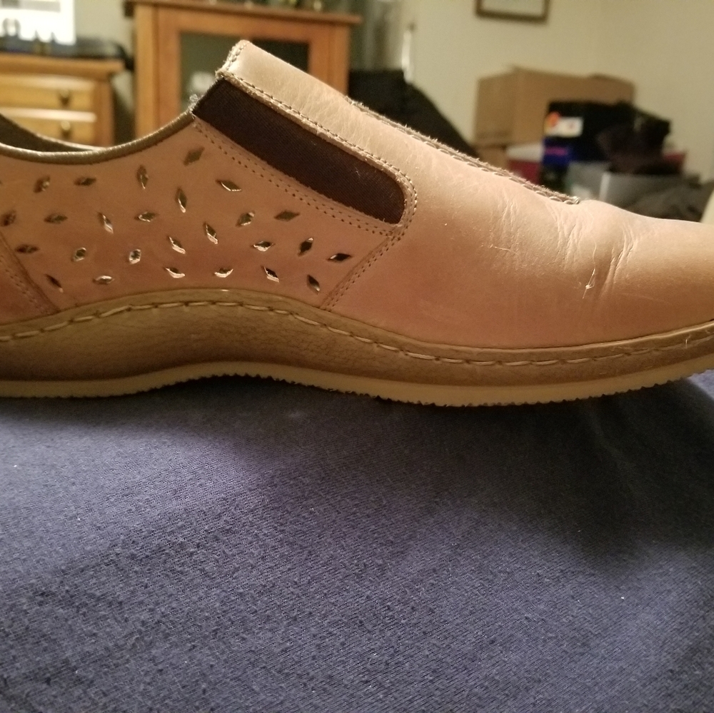 Tan Riekers Womens Loafers Size 9.5 - Picture 4 of 5